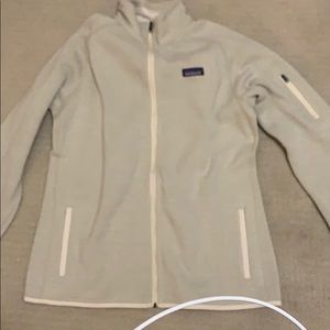 Men’s Patagonia zip up white